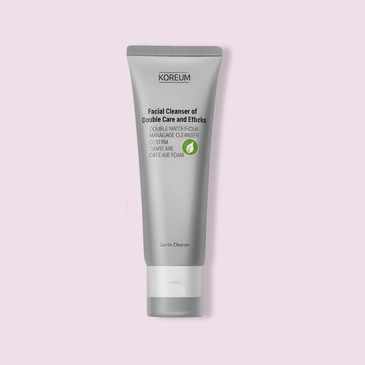 Koreum Facial Cleanser of Double Care and Ethics